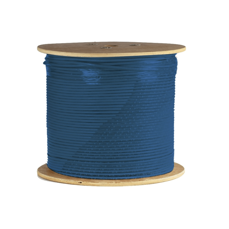 DANICOM CAT6 UTP 500m kabel på rullstyv - LSZH (Dca)