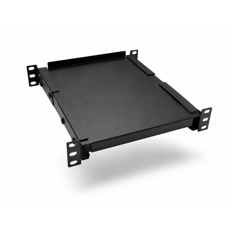 10 tum justerbar hylla för 450 mm djupa 10 tum serverrack - 1U
