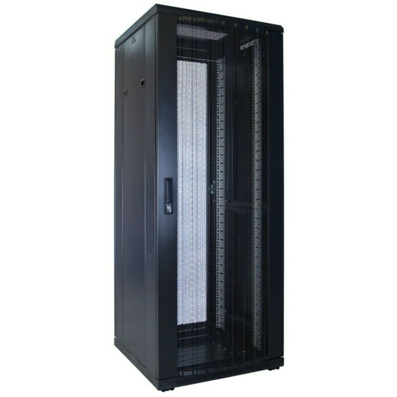 32U serverskåp med perforerad dörr 600x600x1600mm (BxDxH)