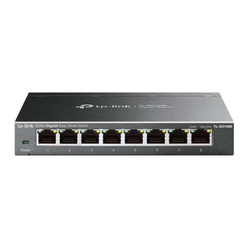TP-Link 8-portar SG108 ohanterad smart switch