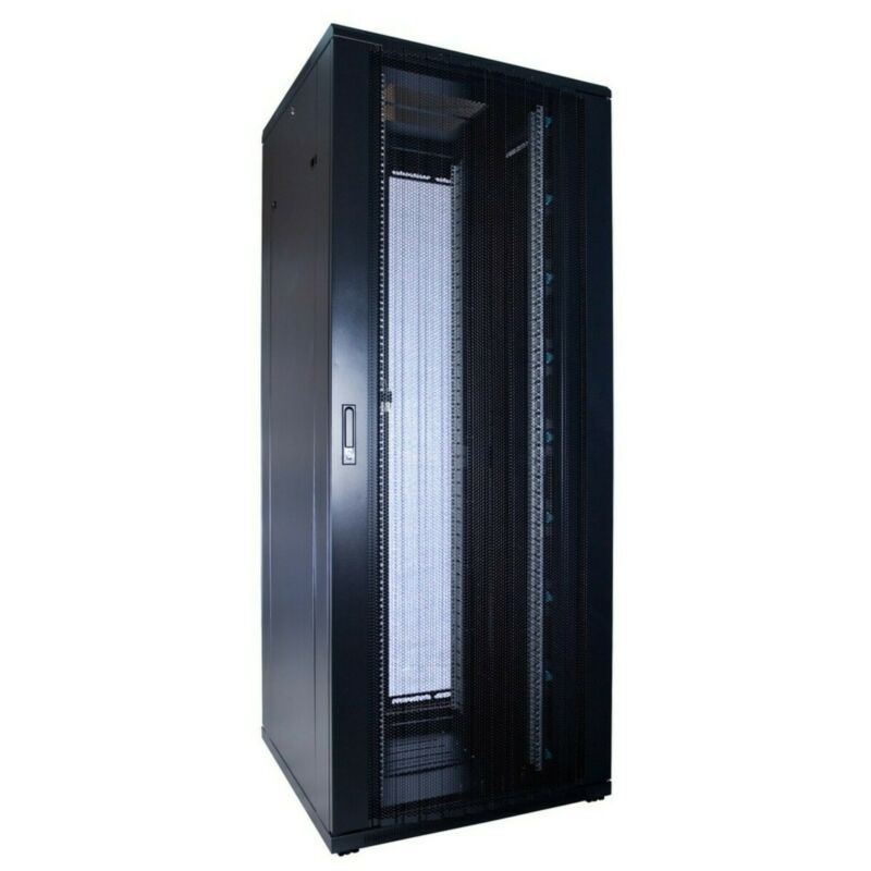 42U serverskåp med perforerad dörr 800x800x2000mm (BxDxH)