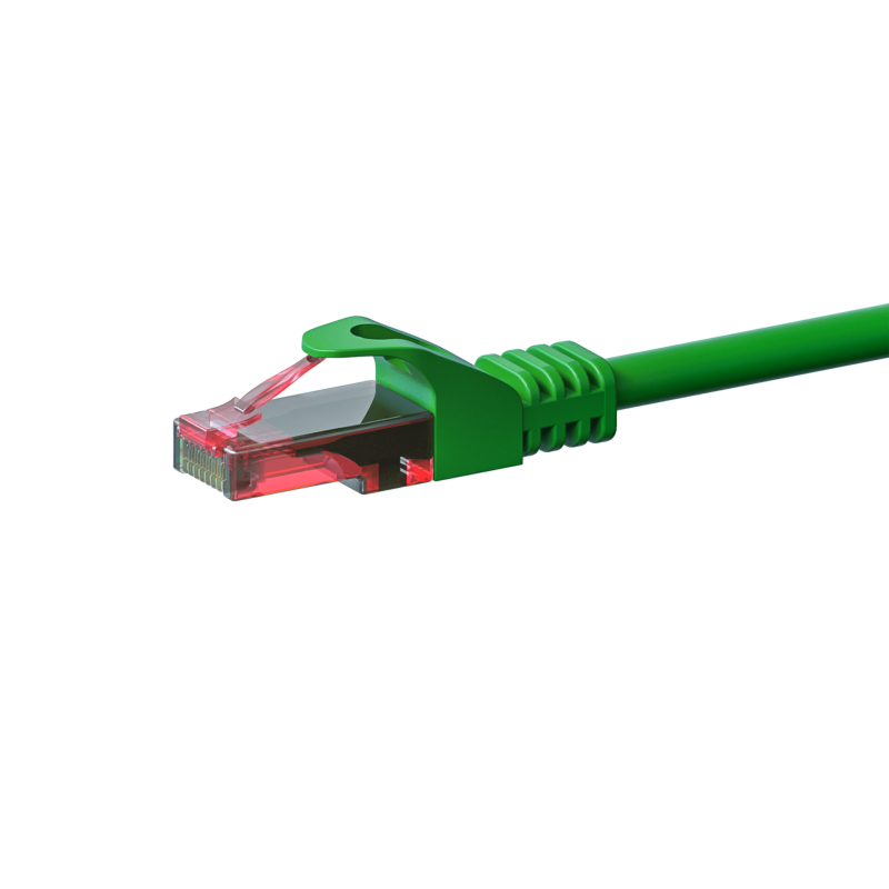 UTP CAT6 patchkabel 30m grön - 100% koppar