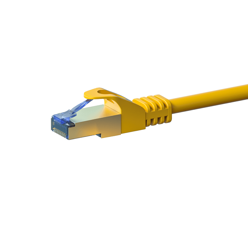 CAT6a S/FTP (PIMF) patchkabel 7,50 m gul