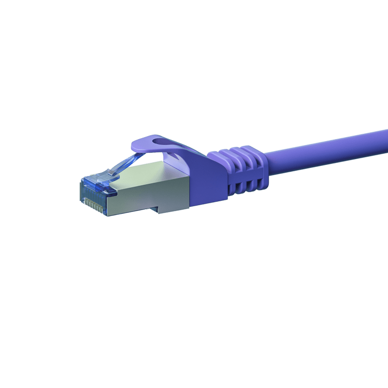 CAT6a S/FTP (PIMF) patchkabel 30m lila