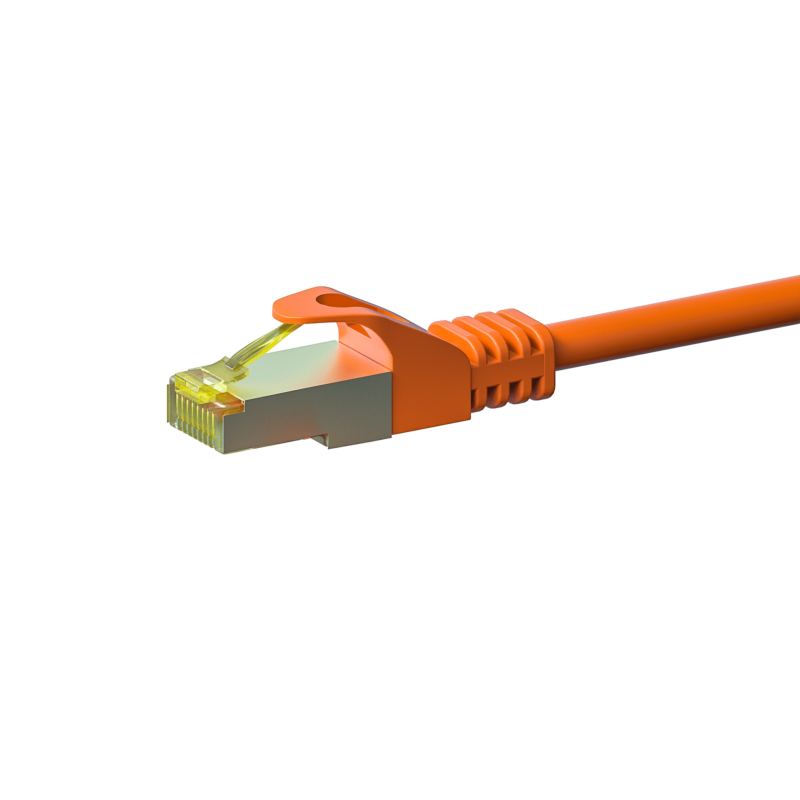 Cat7 S/FTP (PIMF) patchkabel 15m orange