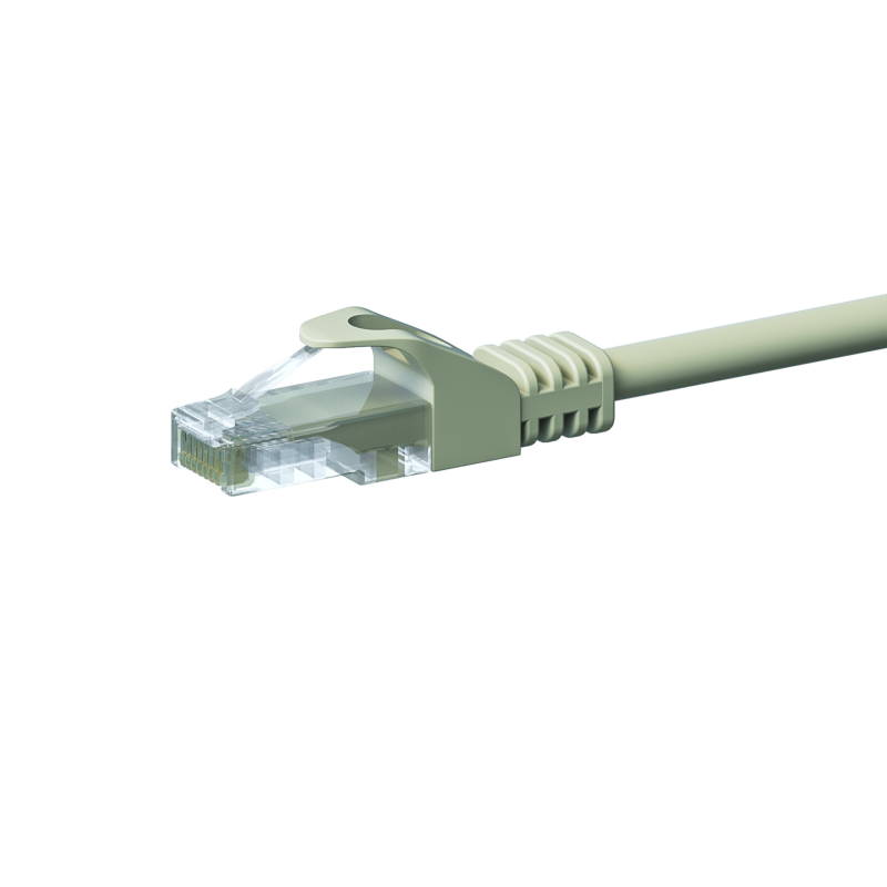 CAT5e UTP patchkabel 20m grå - CCA