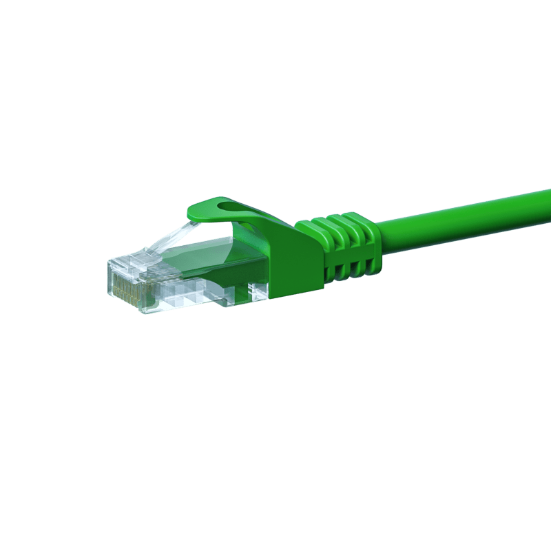 CAT5e UTP patchkabel 7,50m grön - CCA