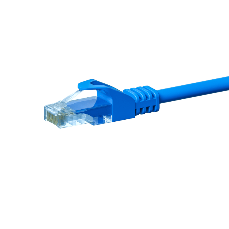 CAT5e UTP patchkabel 1m blå - CCA