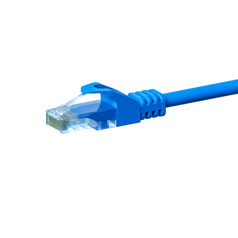 CAT5e UTP patchkabel 3m blå - CCA
