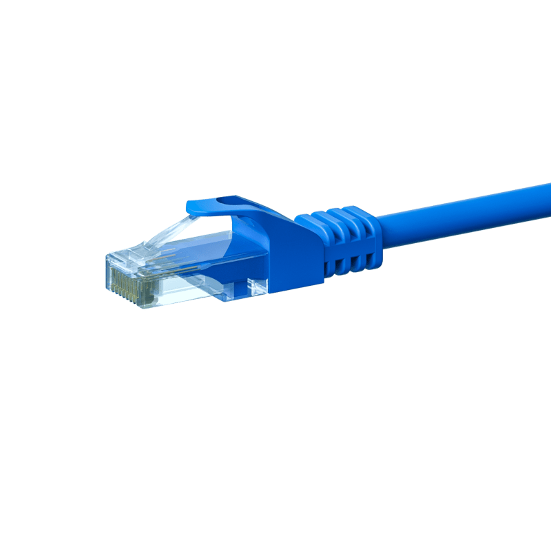CAT6 UTP patchkabel 7,50m blå - CCA