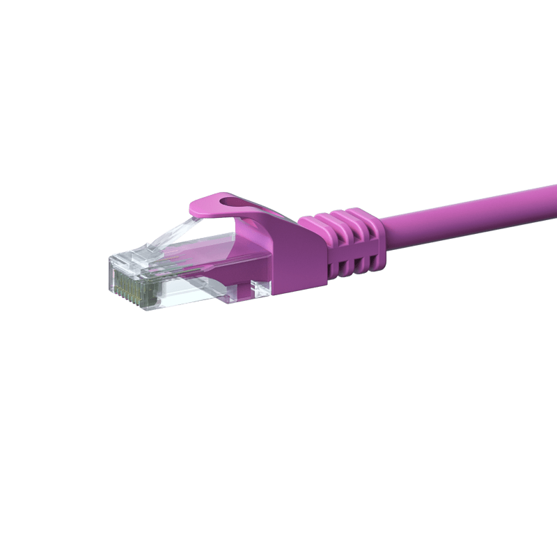 CAT6 UTP patchkabel 3m rosa - CCA