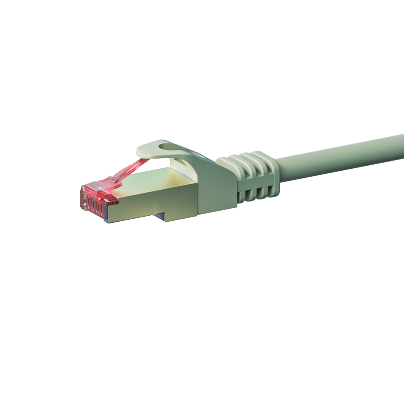 CAT6 S/FTP (PIMF) patchkabel 0,50 m grå