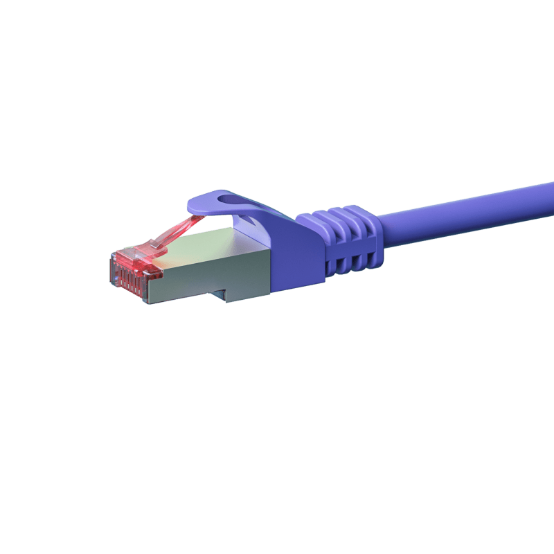 CAT6 S/FTP (PIMF) patchkabel 15m lila