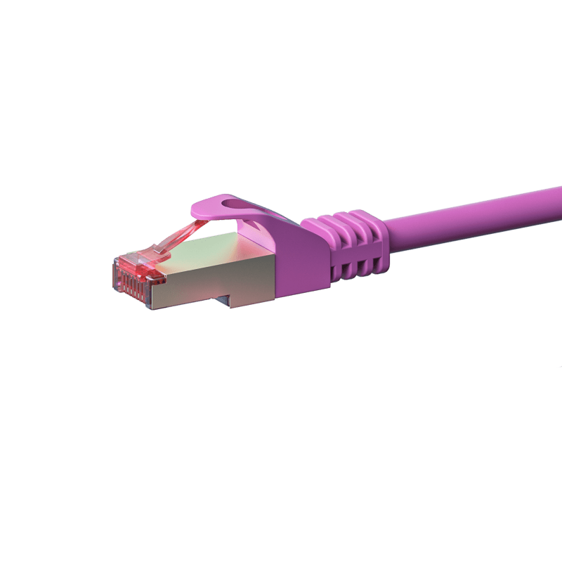 CAT6 S/FTP (PIMF) patchkabel 3m rosa