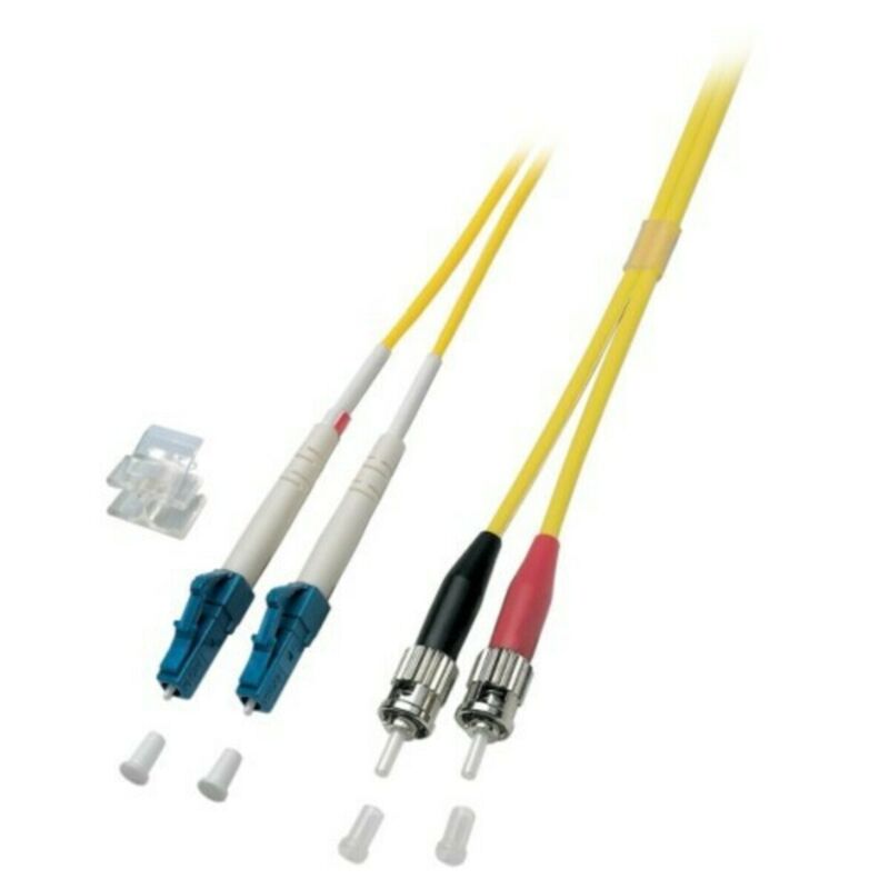 OS2 duplex fiberoptisk kabel LC-ST 5m