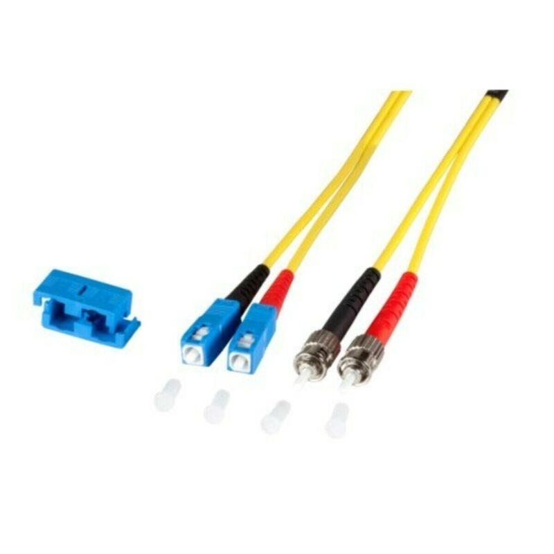 OS2 duplex fiberoptisk kabel SC-ST 1m