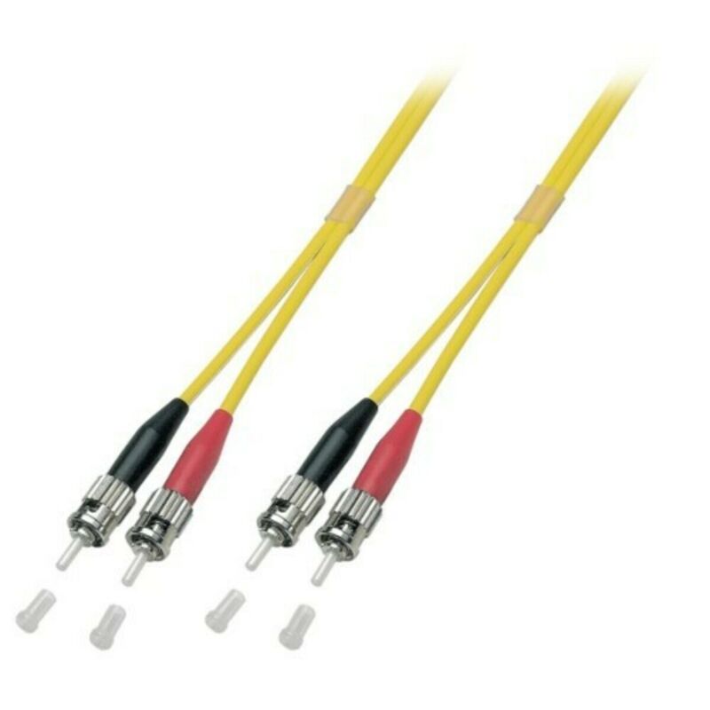 OS2 duplex fiberoptisk kabel ST-ST 1m