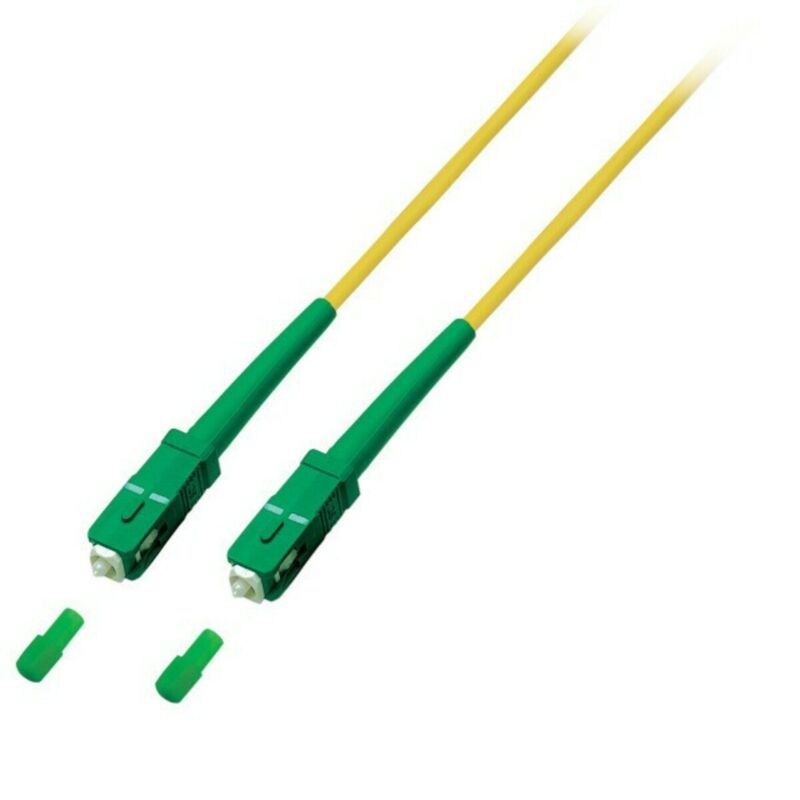 OS2 simplex fiberoptisk kabel SC/APC-SC/APC 0,50m