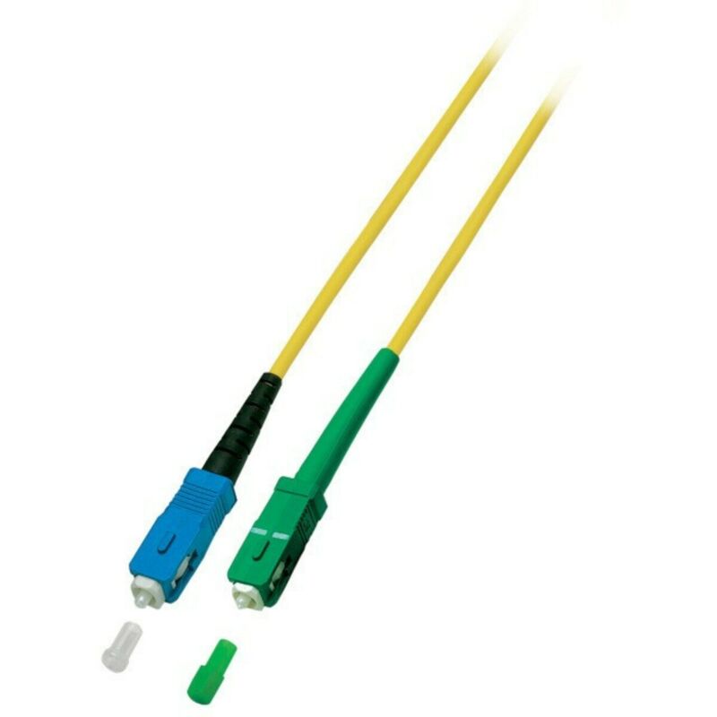 OS2 simplex fiberoptisk kabel SC/APC-SC 2m