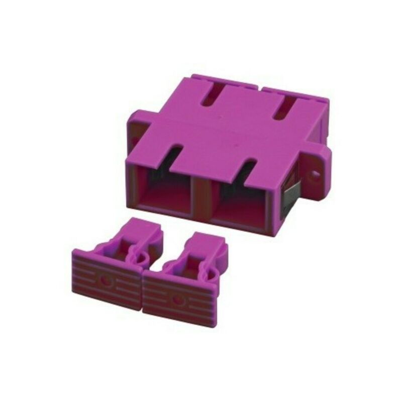 Multimode koppling SC-SC duplex lila