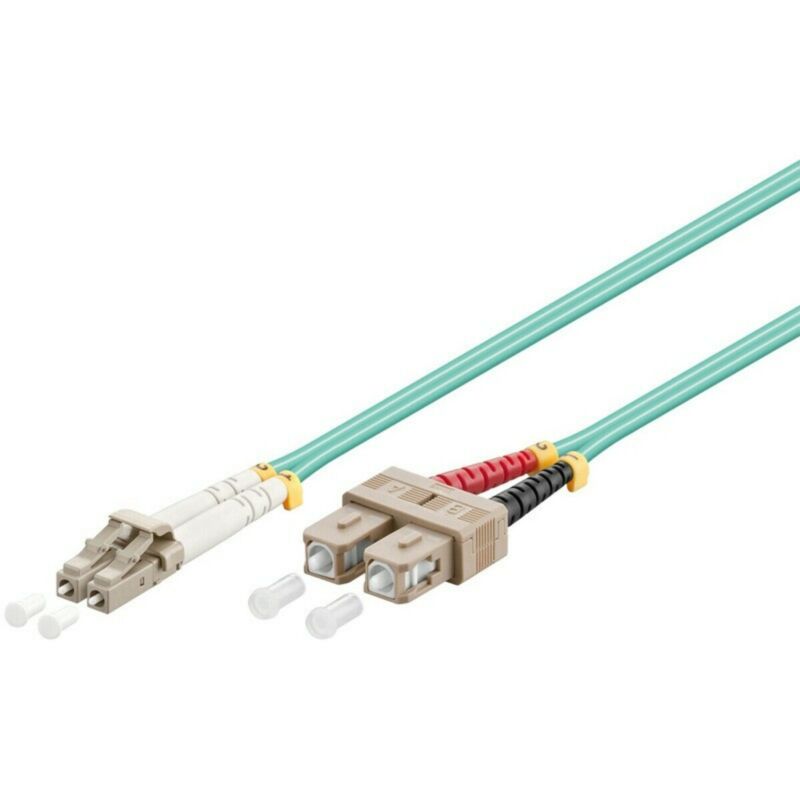 Fiberoptisk kabel LC-SC OM3 3m