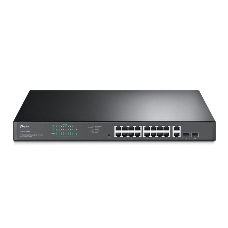 TP-Link 18-portar 1218 hanterad PoE smart switch