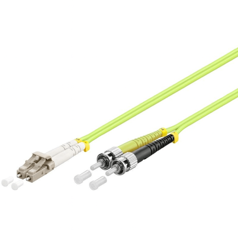 Fiberoptisk kabel LC-ST OM5 (laseroptimerad) 2m