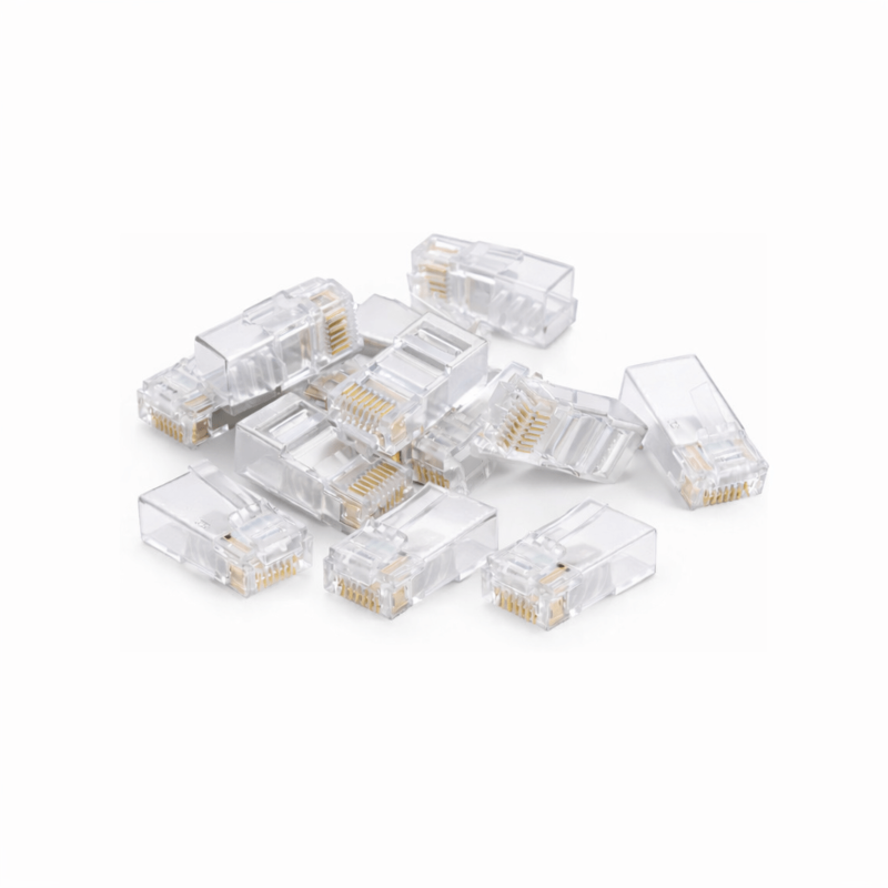 DANICOM UTP CAT6a RJ45 Kontakt - för flexibel kärna - 10 st