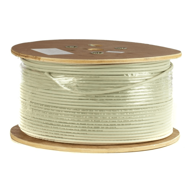 DANICOM CAT6 UTP 500m kabel på rulle, styv - LSZH (B2ca)