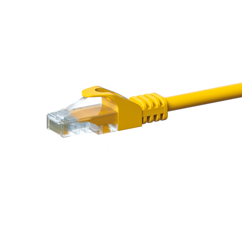 CAT5e UTP patchkabel 2m gul - CCA