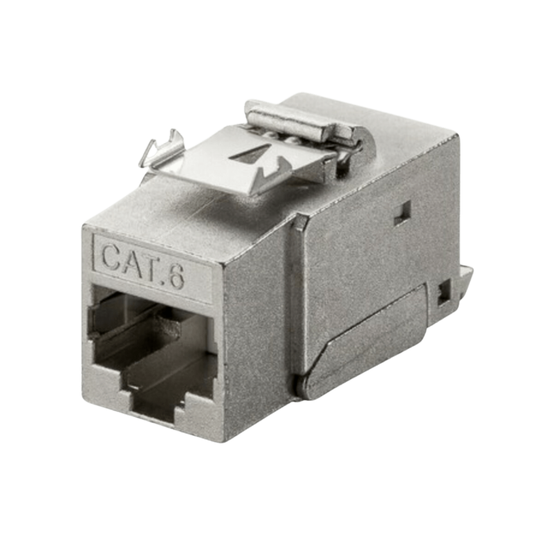 CAT6 STP Keystone Connector - Verktygslös