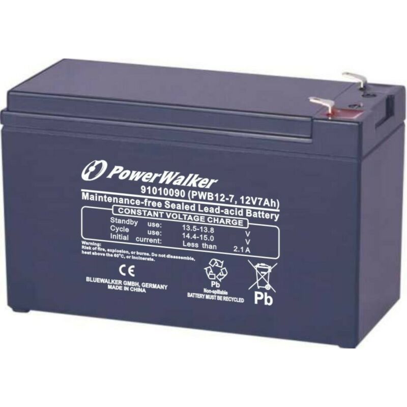 PowerWalker Batteri 12V 7Ah
