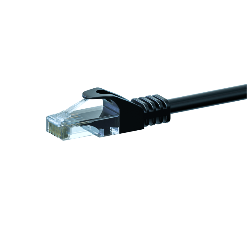 CAT6 UTP patchkabel 5m svart - CCA