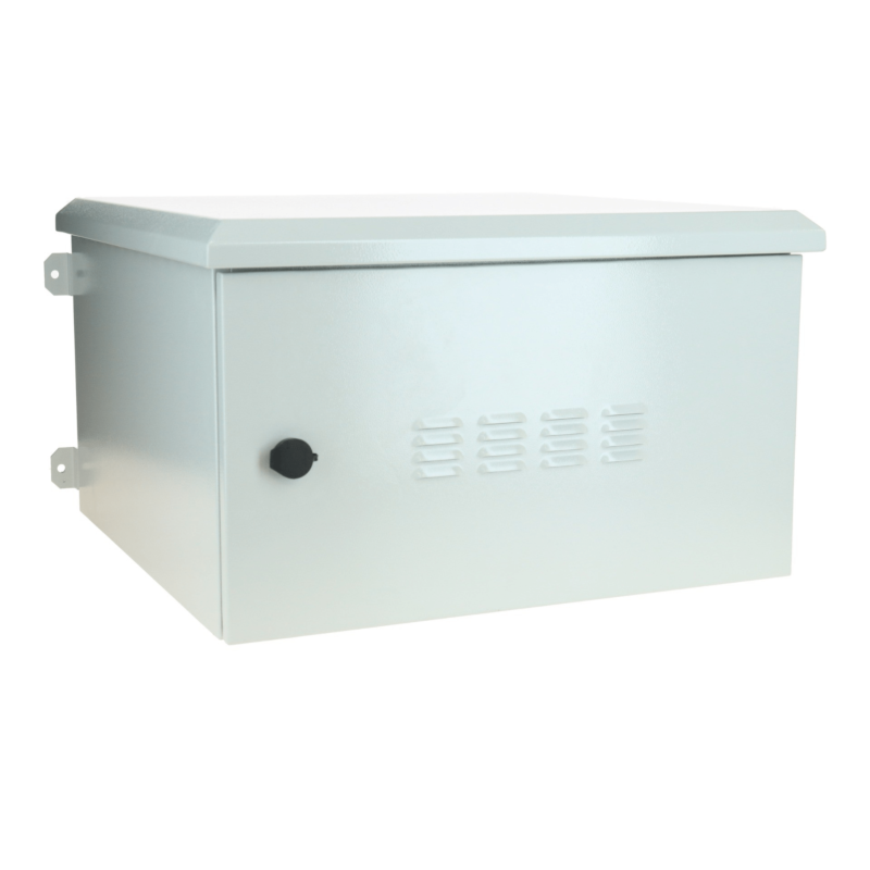 6U utomhus väggskåp IP55 - 600x600x368mm (BxDxH)