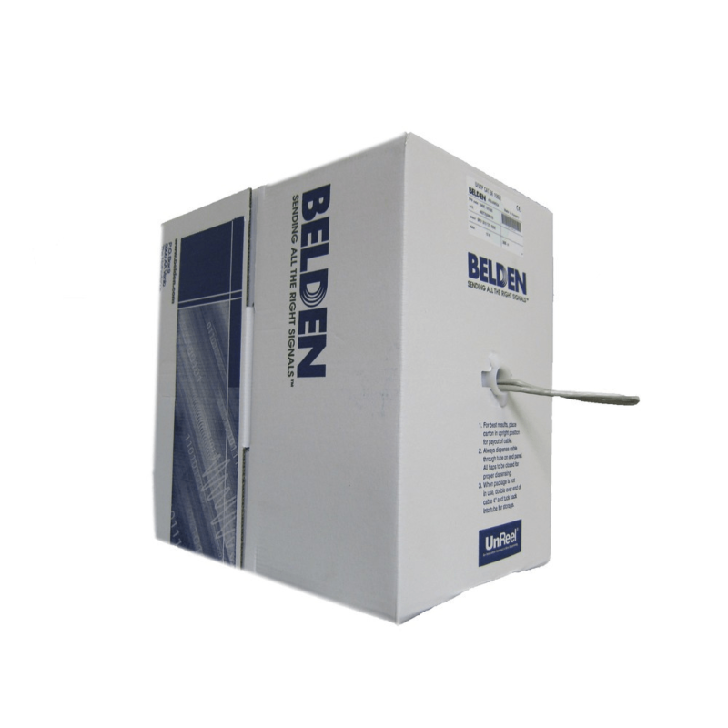 Belden 1583E Cat5e UTP nätverkskabel stel 305m 100% koppar