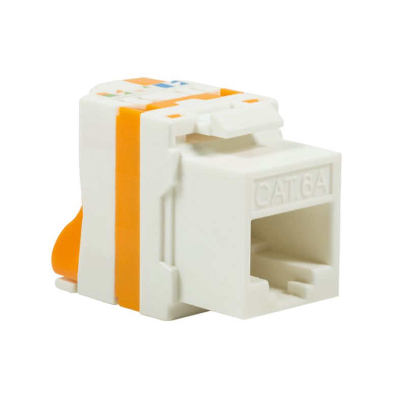 CAT6a UTP Keystone Connector - Verktygslös vridning