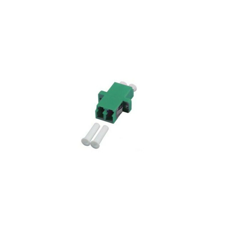 Singlemode koppling LC-LC duplex grön