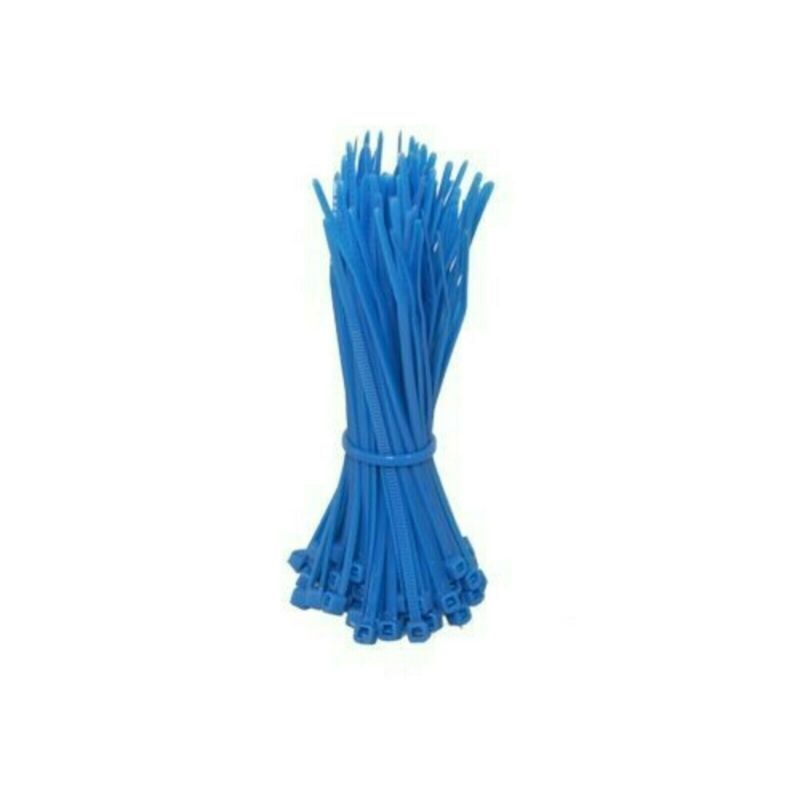 Buntband 140mm blå - 100 st