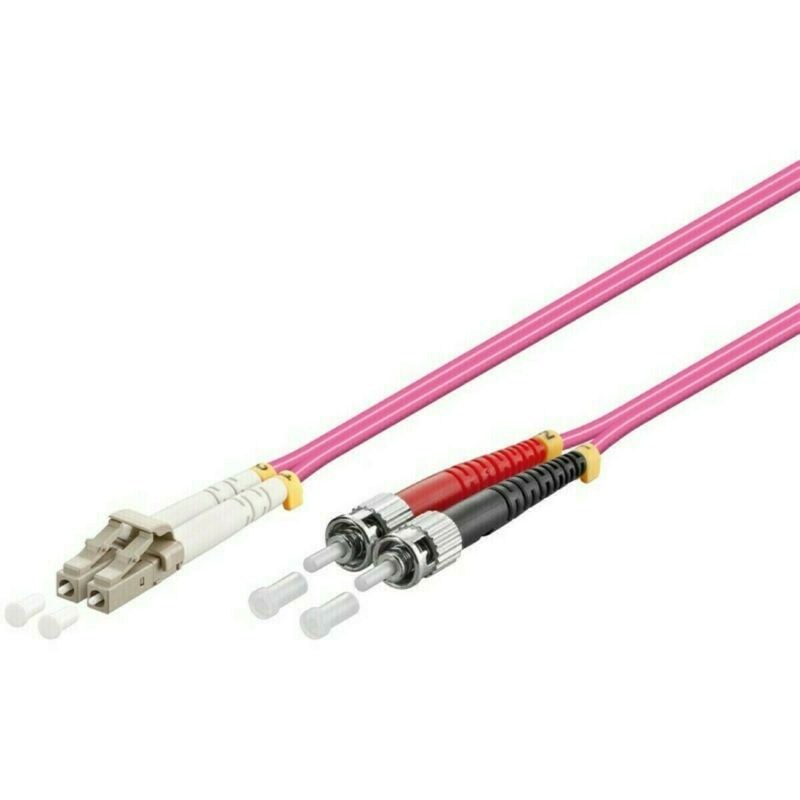 Fiberoptisk kabel LC-ST OM4 0,50m
