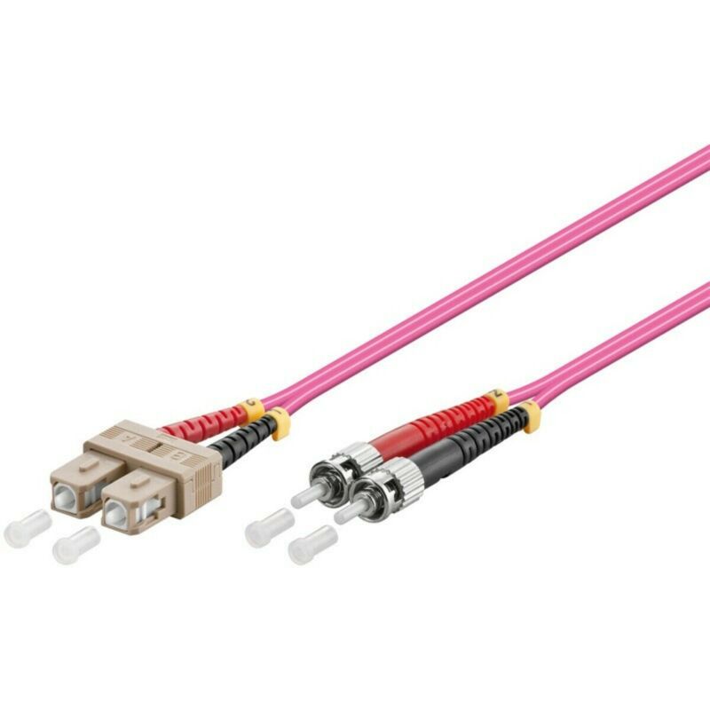 Fiberoptisk kabel SC-ST OM4 2m
