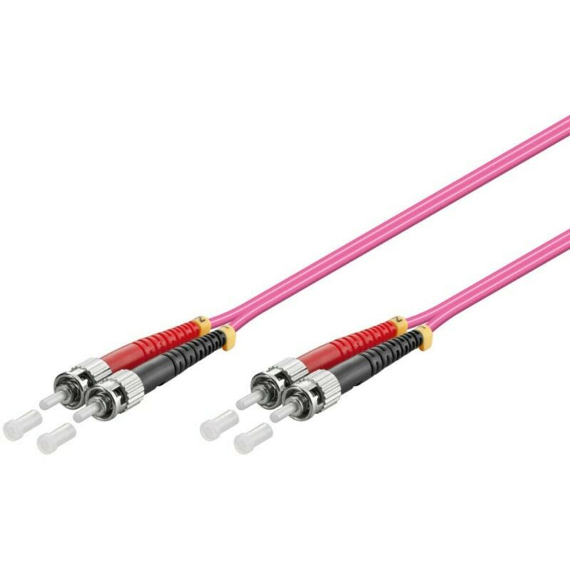 Fiberoptisk kabel ST-ST OM4 0,50m