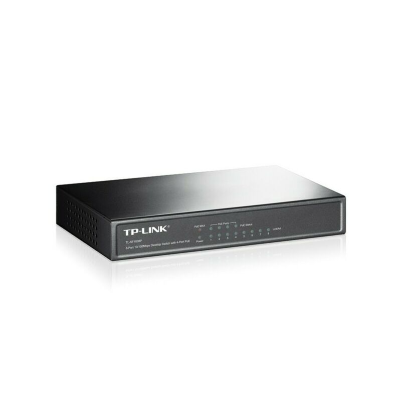 TP-Link 8-portars SF1008P ohanterad PoE-switch