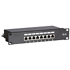 10 tum CAT5e FTP patchpanel - 8 portar