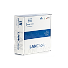 DANICOM CAT6A S/FTP 50m kabel på rulle flexibel - PVC (Fca)