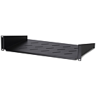 2U Hylla för 450 mm djupa väggskåp - 300 mm djup (max. 15 kg)