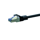 CAT6a S/FTP (PIMF) patchkabel 5m svart