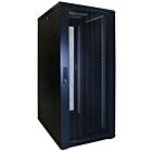 27U serverskåp med perforerad dörr 600x800x1400mm (BxDxH)