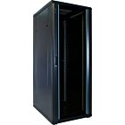 32U serverskåp med glasdörr 600x800x1600mm (BxDxH)