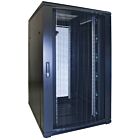 27U serverskåp med perforerad dörr 800x1000x1400mm (BxDxH)