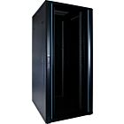 37U serverskåp med glasdörr 800x1000x1800mm (BxDxH)